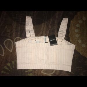 Forever 21 Cropped Top with adjustable straps